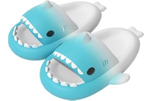 OEAK Chanclas Tiburon Hombre Mujer Sharky Chanclas Mujer Verano Casa Comodas Chanclas Playa Mujer Antideslizantes Zapatillas Tiburon Piscina Ducha Originales Divertidas