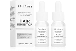 MEEMION 2 Piezas Inhibidor del Crecimiento del Cabello, Suero Anticrecimiento del Cabello, Depilación Corporal, Regeneración Tardía del Cabello, para Todos los Tipos de Piel