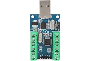 Lazmin -USB-Datenerfassungs-ADC-Modul, USB-Schnittstelle 10-Kanal-12-Bit-STM32-Kommunikations-ADC-Modul