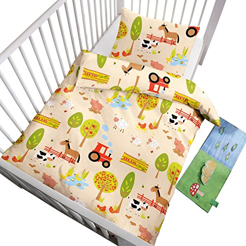 Baby Butt Bettwäsche Renforcé creme Größe 100×135 cm (40×60 cm) - 2