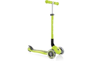 Globber Primo Foldable, Patinete Triciclo Juventud Unisex, Verde (Green), Talla Única