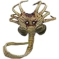 Zocos Alien Facehugger Mask Xenomorph Face Huggers Halloween Cosplay Mask Scary Latex Face Mask Halloween Costume Props for Adults