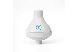 TAPP WATER Tappwater ShowerPro - Filtro ducha. Filtro de agua con tecnología KDF, filtra la cal, el cloro y los metales pesados. Filtro antical para piel suave y pelo fuerte y brillante (Blanco)