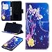 Produktbild Honghushop PU Leder Hülle für Xiaomi Redmi Note 7 / Note 7 Pro Brieftasche Klapphülle Flip Case Schmetterlings Design Ledertasche Schutzhülle Stand Folio Magnetverschluss Handyhülle
