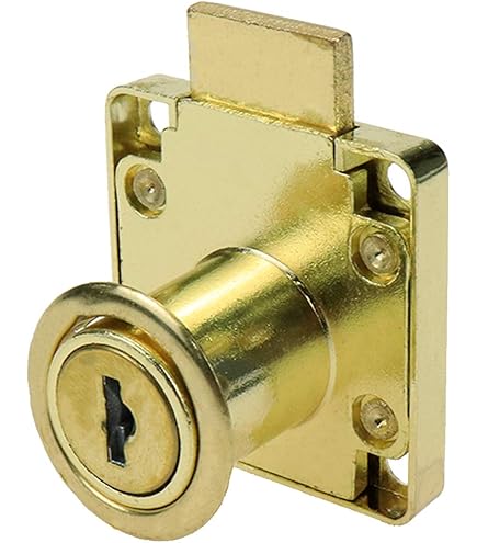 2 Pack File Cabinet Locks With Key, 7/8 Inch / 22mm Jamaica
