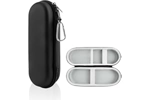 Quelcc Custodia da Viaggio per Spazzolino Elettrico Oral B/Oral-B Pro/Philips Sonicare/Wondersmile Sonic, Custodia per Spazzolino Portatile, Scatola Porta-spazzolini Antipolvere