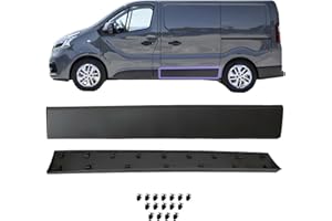 PINOCHUKKA COMPATIBLE WITH RENAULT Trafic III VAUXHALL Vivaro MK2 NV300 Talento Left Sliding Door Protective Moulding Trim 768556674R