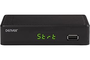 Denver DTB-148 DVB-T2 HD Set-Top Box - Frei-Empfang, HDMI, Dolby Digital Plus, MPEG, USB Medienwiedergabe