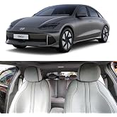 Bod Hyundai IONIQ 6 Oto Koltuk Koruyucu Kılıf Marin Serisi Gri