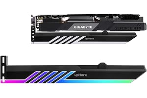 upHere Sync A-RGB Support de Carte Graphique GPU Brace Carte vidéo, Simple ou Double Emplacement pour Cartes(GL28ARGB)