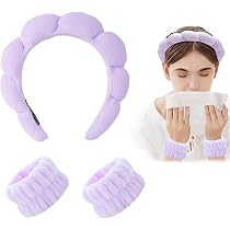 6 Fasce Elastiche Per Capelli Con Paillettes Glitter, Antiscivolo, Regolabili, Per Donna E Ragazza, Accessori Moda - 4