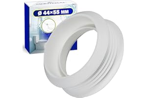 Connector Ø 44 x 55 mm for Connecting The Toilet to The Flush Pipe - MONTERAL