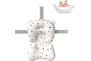 MIKIULY Babys Badekissen,Baby Badewanne Pad,Einsatz Babywanne Badewanneneinsatz,Neugeborenen Badewanne Pad,Säuglings Neugeborene Badewannensitz,Neugeborene Badesitz,Babybadewanne Badesitz