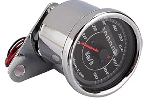 YOSOO LED Odomètre Compteur modification universelle double couleur KM/H pour moto