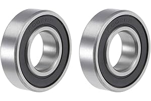 sourcing map 6002-2RS Roulement Bille 15x32x9mm Double Scellé Abec-1 Roulement 2Pcs