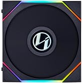 Lian Li Uni Fan TL LCD Series Fan, Single Package, Standard Blade, Daisy Chain, Fluid Dynamic Bearing, 140 mm, Black
