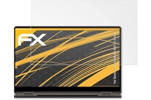 atFoliX Panzerfolie kompatibel mit Samsung Galaxy Book3 360 13.3 Inch Schutzfolie, entspiegelnde und stoßdämpfende FX Folie (2X)