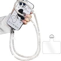 Portachiavi Tracolla Per Telefono GlamRays – Design Con Ciliegie, Farfalle E Fiori – Laccetto Da Polso Decorativo E Versatile