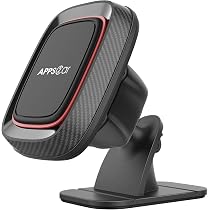 Supporto Magnetico Per Telefono Da Auto Alfa Accessories – Per Cruscotto, Compatibile IPhone 16 15 14 13 Ecc.