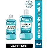 LISTERINE Coolmint Ağız Bakım Suyu 500 ml 250 ml