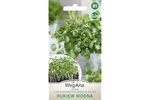 WegAna Semillas de Berro 0,2g, Semillas de Hortalizas Robustas, Semillas de Hortalizas, Cultivo de Semillas, Semillas para Invernadero