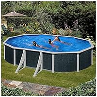 Piscina Gre Ratán Java Ovalada 500x350x120 cm.