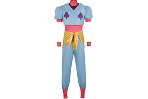 FOGHORN Hisoka Cosplay Costume Anime Cosplay Outfit Uniform Full Set for Adult Men and Women