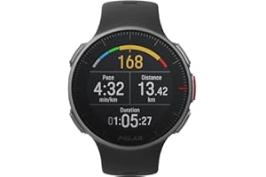 Polar Vantage V – Montre de Sport FC/GPS Premium pour Hommes et Femmes avec Batterie Très Longue Durée – Entraînement Multisp
