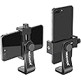 Neewer Vertikale Smartphone-Halterung mit 1/4 Zoll Stativhalterung, Adapter Clip, Stativ kompatibel mit 13 Pro Max/12/11 Pro 
