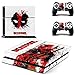 Produktbild Playstation 4 + 2 Controller Aufkleber Schutzfolie Set - Deadpool /PS4