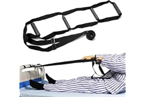 ‎AMACOAM Bettleiter Aufrichthilfe Bettleiter Strickleiter Verstellbare Bett Strickleiter Seilleiter Hilfsgriff mit Klimmzugseilheber Aufstehhilfe Strickleiter Bett-Hilfsgeräte für Ältere Menschen, Kranke, Beh