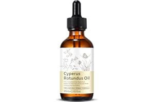 LTQXGT Cyprus Rotundus Oil for Hair Removal - Reducing Body Hair Growth | 100% Pure Cyperus Rotundus Essential Oil for Smooth Skin & Hair Removal, 60ml