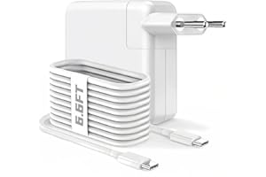 AILKIN Caricatore USB C 67W, caricatore per MacBook-Pro/Air 13 14 15 16 pollici 2024 2023 2022 2021 2020, M1 M2 M3 Laptop Type C Power Adapter, iPad, MacBook USB-C Fast Caricatore