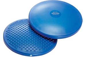 Gymnic Disc’o’Sit Cuscino Propriocettivo per Postura e Allenamento Funzionale, Ø 39 cm, gonfiabile, in PVC sicuro, dispositivo medico di classe I per fitness e riabilitazione