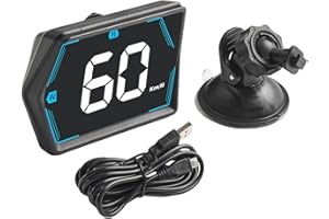 Babominimer 1Pc G20 GPS Tachimetro Digitale HUD Head-up Display Eletronica Per Tutte Le Auto Conveniente Alimentazione Built-in Sensore di Luce