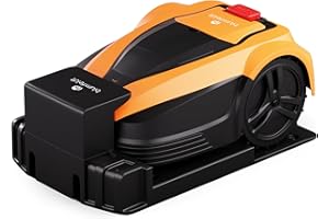 blumfeldt - Robot Tagliaerba Intelligente, Falcia Fino a 1400 m², Batteria agli Ioni di Litio per 3 Ore di Autonomia, Silenzioso con Bassa Rumorosità e Filo Perimetrale - Tagliaerba Elettrico