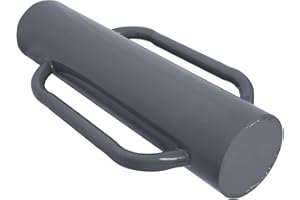 WilTec Zaunpfahl-Ramme für Pfosten bis Ø165mm präzises Einschlagen beim Zaunbau Handramme Pfostenramme