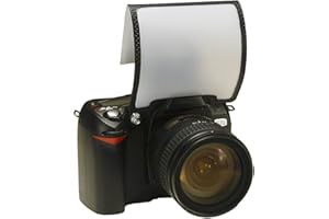 LumiQuest Soft Screen, Flash Diffuser & Light Softener, Universal Classic Design for Digital SLR Cameras, with UltraStrap, White