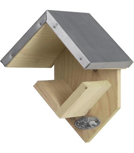 Beeztees Support En Bois Pour Pot De Beurre De Cacahuète Pour Oiseaux - 14 X 16 X 19 Cm