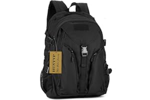HUNTVP Mochila de Asalto Estilo Militar Táctical Bolsa Impermeable de Nylon 40L para Las Actividades Aire Libre Senderismo Caza Viajar