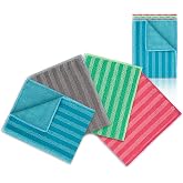 MICLO CLEANING | Ekonomik Paket, Yağ & Kir S&ouml;k&uuml;c&uuml;, İz Bırakmaz, Ekstra Emici, Hızlı Kuruyan Mikrofiber Temizlik Bezi, Mutfak,