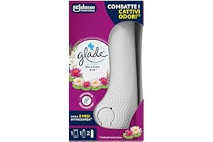 Glade Sense & Spray, Profumatore Ambiente con sensore di movimento, Fragranza Relaxing Zen, 20ml