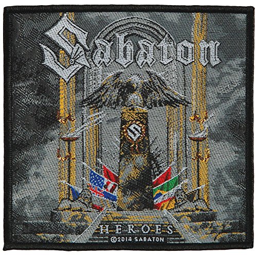 Preisvergleich Produktbild SABATON - Patch Aufnäher - Heroes 10x10cm