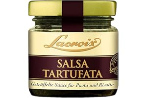 N.V. Lacroix Salsa Tartufata getrüffelte Sauce echter Trüffel 90g