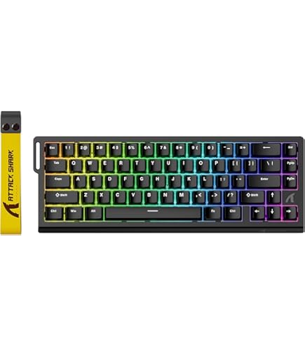 Hall Effect Keyboard DUROCK Rock HE Magnetschalter, 0,005 Mm, Ultrahohe Präzision, RT-Hall-Effekt, Linearer Schalter, 48 G, RGB, Geschenk, Leertaste, Magnetische Tastaturschalter (70 Stück Yunzii Keyboard
