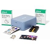 Cricut StickerPix Print + Cut&trade; Essential Bundle | Compact sticker and photo printer with customizable cut, create stickers, l