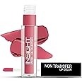 Insight Cosmetics Non Transfer Liquid Lipstick |Matte Texture|12Hrs Waterproof|Smudge Proof |Toxic Free |Vegan|Longwear, 4ml (04 Ferocious Pink, 4 ml)