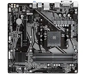 GIGABYTE A520M DS3H Ultra Durable Motherboard with GIGABYTE 8118 Gaming LAN, Ultra Fast PCIe Gen3 x4 M.2, 7 Colors RGB LED Strips Support