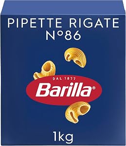 Barilla Pasta Pipette Rigate Classici 1kg