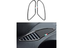 OYDDL Adesivo per Auto in Fibra di Carbonio Decal Trim Compatibile con Alfa Romeo 159 Brera Spider 2004 2005 2006 2007 2008 2009 2010 2011 Accessori Interni